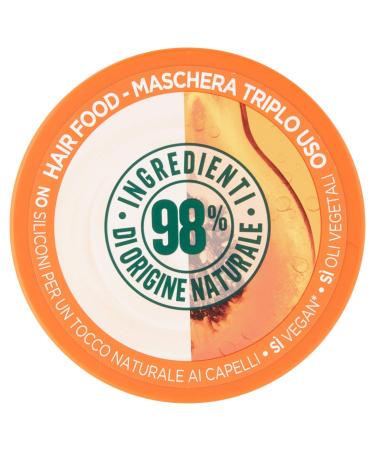 Garnier Fructis 3-in-1 Hair Food Papaya Repair Mask | Vegan Formula for Damaged Hair | 390 ml - International Shipping Available - Buy Online on GoSupps.com