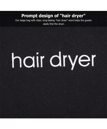 FOMIYES 2pcs Hair Dryer Storage Bag Mini Blow Dryer Blow Dryer Bag Drawstring Travel Straight Hair Tote Bag 33x30cm As Shown 1 - Buy Online on GoSupps.com