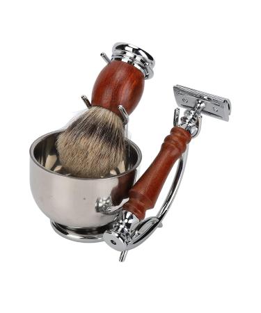 Ultimate Men's Shaving Care Set | Replacement Blades Manual Beard Trimmer Shaving Brush & Knife International Shipping Available - Buy Online on GoSupps.com