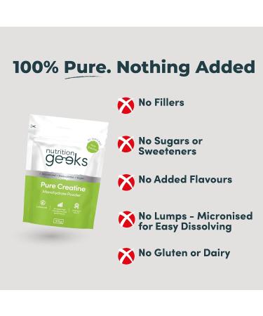 Pure Creatine Monohydrate Powder - 315g (90 Servings) - Easy Dissolve Creatine Powder Unflavoured & Micronised (Not Creatine Gummies or Creatine Tablets) Vegan Creatine for Women and Men - Buy Online on GoSupps.com