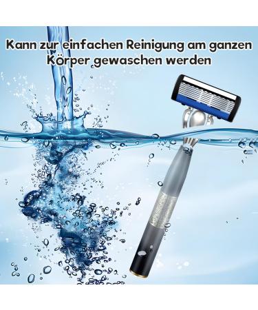 Professional 9-Blade Manual Razor Set with Knife Holder - Premium Hairdressing Replacement Blades for Men | Perfect Gift for Grooming Enthusiasts - Buy Online on GoSupps.com