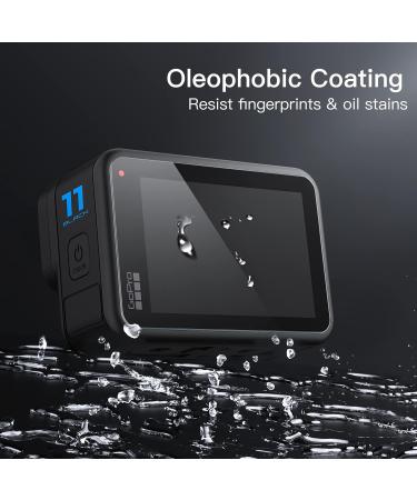 JETech Screen Protector for GoPro Hero 11/10/9 Black + Camera Lens Tempered Glass Film 3-Pack - Easy Installation, HD Clear - Buy Online on GoSupps.com