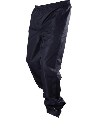 Pantz Men's Waterproof Rain Pants - Black XXL | Durable & Stylish Rain Gear - Buy Online on GoSupps.com