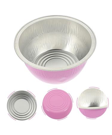 Minkissy 50-Piece Wax Melting Bowl Set - Perfect for Candle Making Chocolate and Cheese - Aluminum Foil Wood - Craft Tools - 8.3x8.3cm - Buy Online on GoSupps.com