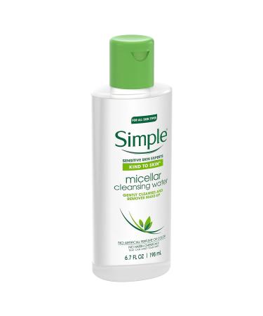 Buy Simple Kind to Skin Cleansing Water Micellar 6.7 oz - Gentle Makeup Remover & Cleanser - International Shipping Available - Buy Online on GoSupps.com