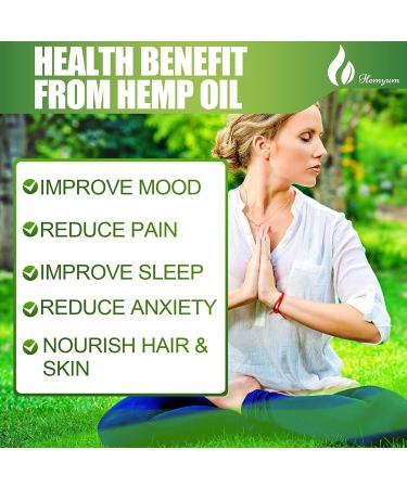 Organic Hemp Oil by Hemyum - 1,000,000 Maximum Strength - Anxiety & Stress Relief - Calming, Relaxation, Sleep Aid - Natural Hemp Tincture - Vegan, Non-GMO - Made in USA - 2-Pack 1 Fl Oz - Buy Online on GoSupps.com