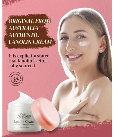 larosanna Australian Lanolin Cream,Natural Lanolin Cream for Itchy Dry Skin,Organic Lanolin Oil Moisturizer for Body and Face,3.53 fl oz - Buy Online on GoSupps.com