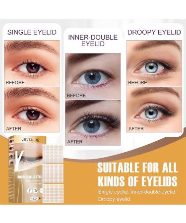 Allegorly 480 Slide Lyse Stripes | Invisible Double Eyelid Tape for Non-Surgical Eyelid Lift - Worldwide Shipping Available - Buy Online on GoSupps.com