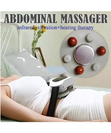 Native Electrical Waist Massage Belt | Bian-Stone Friction Belly Instrument | 60 C Hot Compress & 4 Vibration Modes for Ultimate Relief | International Shipping Available - Buy Online on GoSupps.com