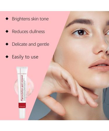  homomdy Set of 3 lightening creams for freckles pigment removal cream for the face removal of age spots on the face dark spots wrinkles and - Buy Online on GoSupps.com