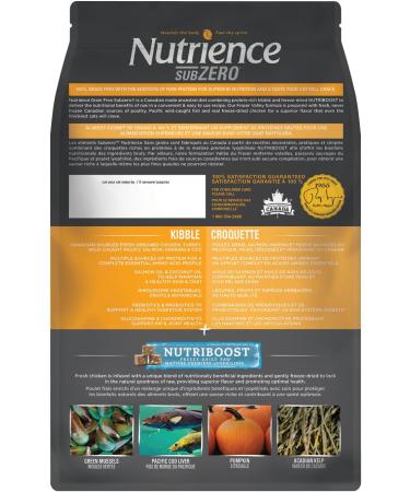 Nutrience Grain Free Subzero for Cats - Fraser Valley - 2.27 kg (5 lbs) Bag - Buy Online on GoSupps.com