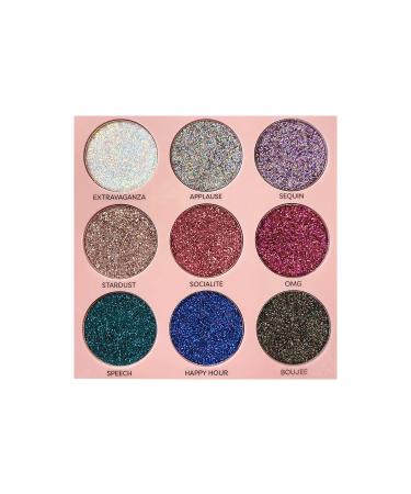 Profusion Cosmetics 20th Anniversary Pressed Glitter Palette - Silver | International Shipping Available - Buy Online on GoSupps.com