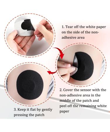 30th Waterproof Breathable Sensor Covers for Freestyle Libre 2/3 - Glue-Free Design for Swimming & Showering - Buy Online on GoSupps.com