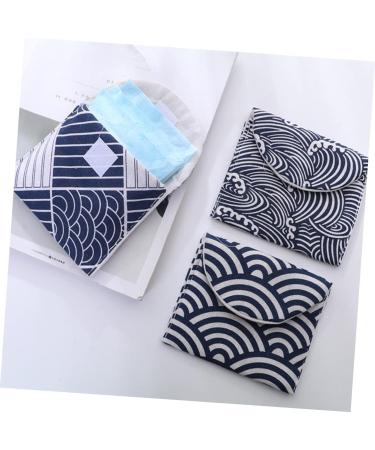 Cabilock Menstrual Pad Bag 2 Sets - High Capacity Napkin Holder and Nursing Pad Pouch - Assorted Colors - Pack of 2 - Buy Online on GoSupps.com