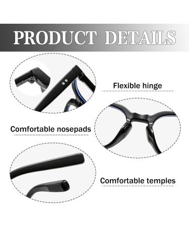 Tinshow Blue Light Filter Glasses - UV 400 Protection for Men & Women | Reduce Eye Strain from PC TV & Cell Phones - Buy Online on GoSupps.com