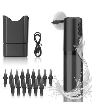Electric Ear Wax Removal Kit Ear Irrigation Flushing System with 4 Pressure Settings Rechargerable Waterproof Effective Ear Wax Removal Tool