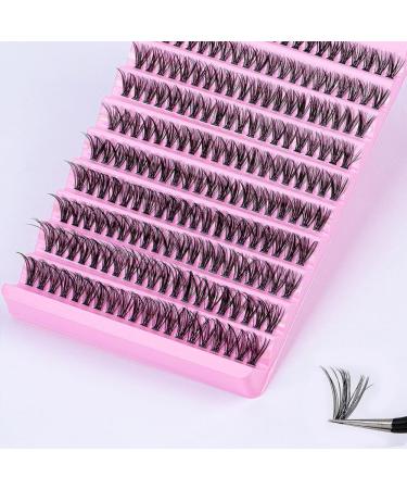Laluerck DIY Lash Extensions Kit with D Curl Lash Clusters Lash and Seal Lash Applicator for Self Application at Home 8 To 15mix - Buy Online on GoSupps.com