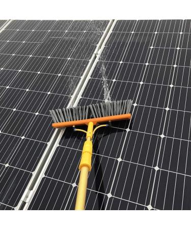 Window Cleaning Pole Photovoltaic Panel Cleaning Tool Multi-Purpose Water Spray Brush Extendable Cleaner for Trucks Windows Washing 4.5-9M Roof 6M/19.7Ft - Buy Online on GoSupps.com