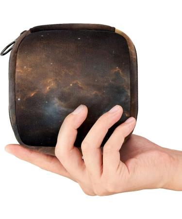 Galaxy Starry Sky Sanitary Napkin Storage Bag - Large Capacity Menstrual Cup Pouch & Travel Organizer in Color 8 - Buy Online on GoSupps.com