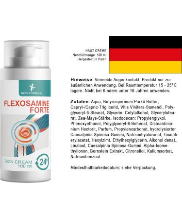  FLEXOSAMINE Flexo Samine Forte Cream 100ml - Buy Online on GoSupps.com