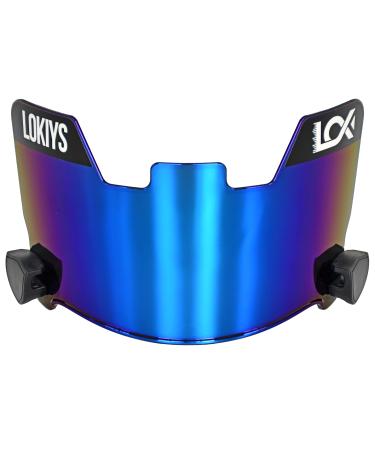 LOKIYS Football Visor for Youth Football Helmets & Adult Football Helmets Blue-q - Buy Online on GoSupps.com