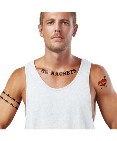 White Trash Party We're The Millers Temporary Tattoos | Halloween Costume Tattoo Kit | Skin-Safe & Removable | MADE IN USA - Buy Online on GoSupps.com