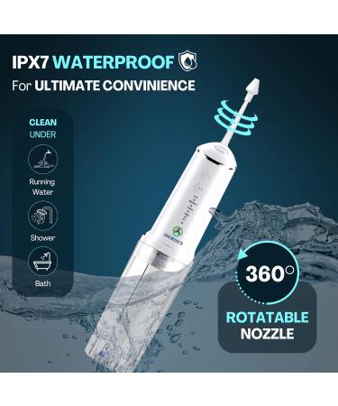 Nasal Irrigation System for Sinus Relief - Portable Cordless Electric Neti Pot Nose Cleaner - Sinus Flush Kit for Adults & Kids Home & Travel with 4 Rinse Modes 4 Nozzles 40 Salt Packs With Carry Bag - Buy Online on GoSupps.com