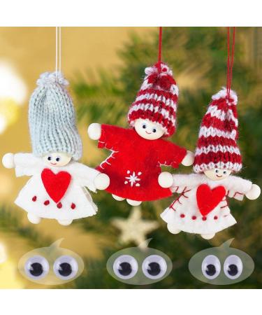 KUUQA 1220 Self Adhesive Wiggle Googly Eyes - Assorted Sizes for Crafts and DIY Projects - Buy Online on GoSupps.com