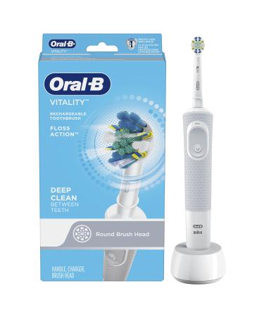 Oral-B Vitality FlossAction Electric Toothbrush, White