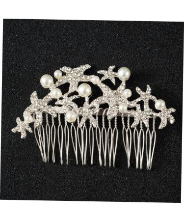 DOITOOL Rhinestone Hair Comb Hair Pearls Combs for Women Hair Teasing Comb Bride Comb Hair Rhinestones Comb for Bridal Rhinestone Comb Headwear for Women Tiara Miss Tease Crystal - Buy Online on GoSupps.com