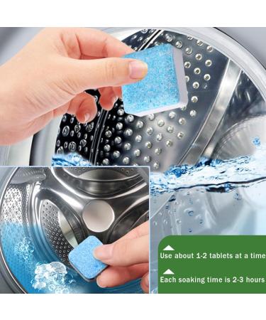 Toilet Bowl Cleaners 50Pcs Bathroom Toilet Tank Cleaner Splash Toilet Cleaner 15g Effervescent Tablets Individually Packed Washing Machine Cleaner Tablets Removes Odors Stains - Buy Online on GoSupps.com