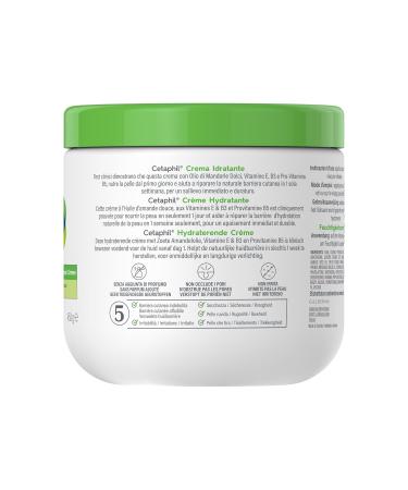 Cetaphil Moisturizing Face & Body Cream 450g | Dry Skin Relief Sensitive Formula 48-Hour Hydration Perfume-Free - Buy Online on GoSupps.com