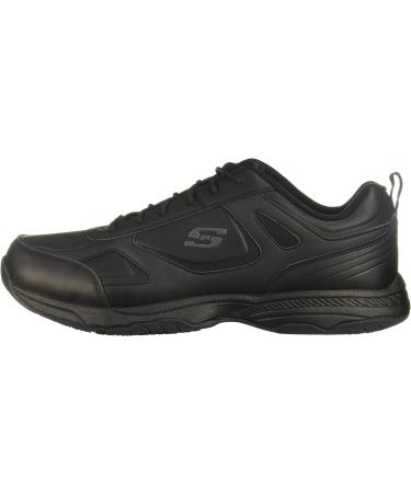 Skechers Men's Dightn Athletic Work Food Service Shoe 10 Wide Black | Non-slip, Comfortable, Durable - Buy Online on GoSupps.com