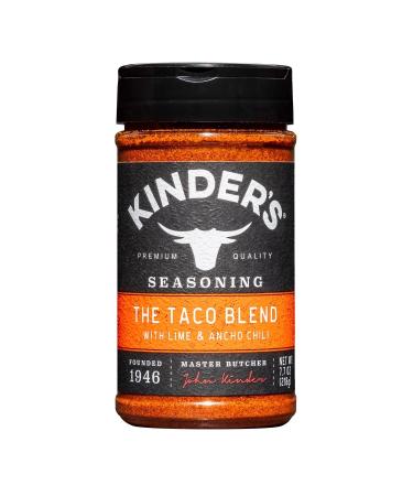 Kinder's Premium Quality Seasoning The Taco Blend Net Wt 7.7 OZ 1 Count (Pack of 1)