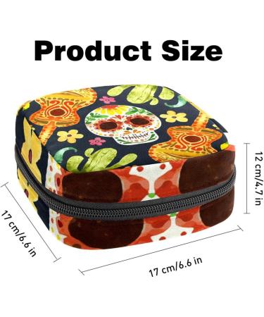 Buy Women's Binding-Up Bags | Totkopf & Guitar Tampon Storage | Stylish Zip Pocket Menstrual Bags - Buy Online on GoSupps.com