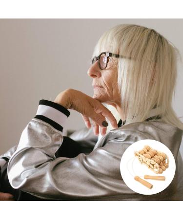 Healifty Handmade Wooden Body Massager - Back Roller for Muscle Relief | 1pc (Beige) - Buy Online on GoSupps.com