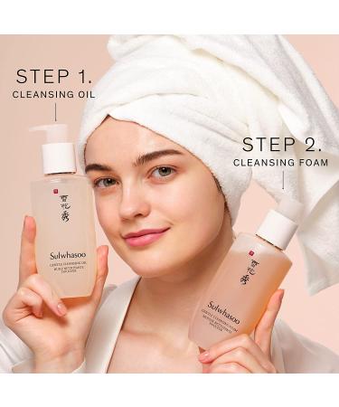 Sulwhasoo Gentle Cleansing Oil 1.69 Fl Oz - Silky Hydrating Formula for Waterproof Makeup & SPF Removal - Buy Online on GoSupps.com