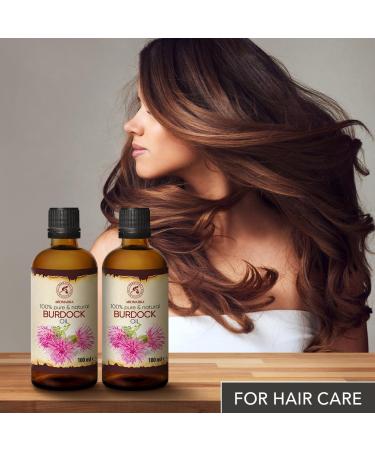 Climbing Root Oil 2x100ml - Pure Arctium Lappa Burdock Oil for Hair Care | Best Spa & Hair Oil - Buy Online on GoSupps.com