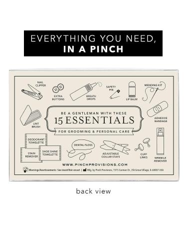 Pinch Provisions How To Be a Gentleman Personal Style Kit - 15 Essentials for Men | Groomsmen Gift Set - Buy Online on GoSupps.com