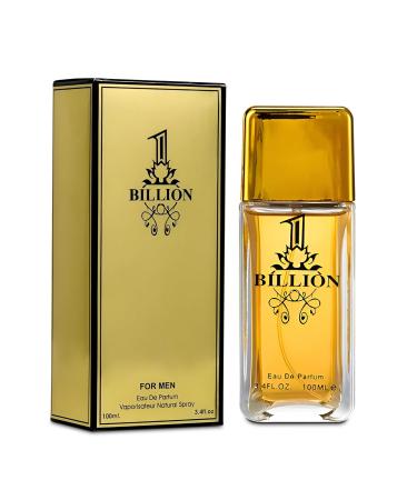 1 Billion&Aquarius Black Combo Men's Cologne- Eau De Toilette Spray Perfume Fragrance For Men- Daywear Casual Daily Cologne Set 3.4 Oz Bottle- Ideal EDT Beauty Gift for Birthday Anniversary - Buy Online on GoSupps.com