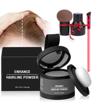 Waverloo Magic Root Cover Up Maycheer Hairline Shadow Powder Waverly Magic Root Cover Up Hairline Powder Instantly Conceals Hair Loss Root Touch Up Powder with Mirror (Gray)