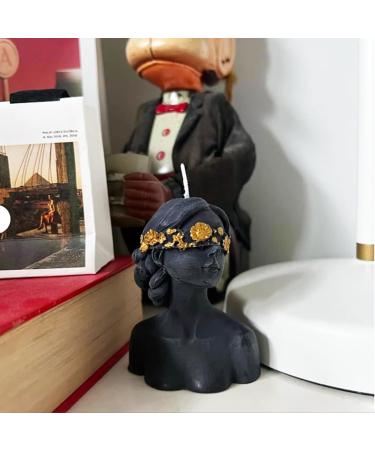 Flower Lady Candle Set - Scented Aromatherapy Candles for Women | Elegant Body Sculpture | 50 Hours Burn Time | Perfect Gift for Valentine Birthday Christmas Room Decor - Buy Online on GoSupps.com