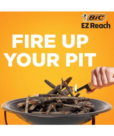 BIC EZ Reach Lighter Assorted Colors 40-Pack (Colors Will Vary) Great for Candle Lighting - Buy Online on GoSupps.com