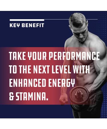 Natural Male Enhancement Supplement with Maca Root, Fenugreek Extract, and Tongkat Ali - Boost Energy and Drive, Stamina Booster - Buy Online on GoSupps.com