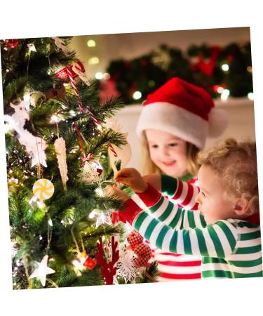 Zerodeko 150 Pcs Christmas Candy Decorations Christmas Sto Christmas Garland Decorations Hanging Diy Jewelry Candy Christmas Ornaments Peppermint Decor Christmas Tree Acrylic Light Post Yellowx3pcs 2.2X2.2X0.5cmx3pcs - Buy Online on GoSupps.com