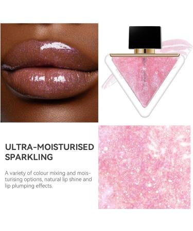 Moisturizing Lip Gloss | Natural Color Moisturizing Makeup Nourishing Liquid Lip Oil - For Women and Girls Daily Use Travel Parties Office Birthdays - Buy Online on GoSupps.com