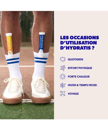 HYDRATIS - Pastilles Effervescentes P che - Optimise l'Hydratation - Riche en Min raux - Faible en Sucre - Go ts L gers - Sport Crampes R cup ration - 60 Pastilles - Buy Online on GoSupps.com