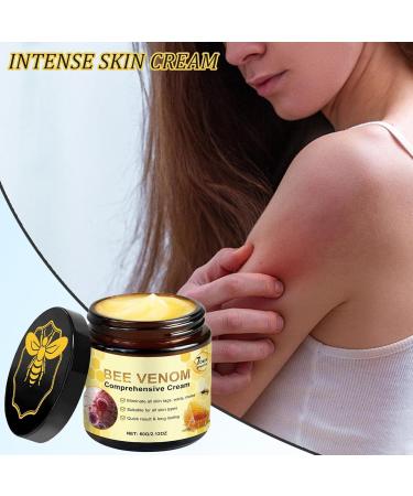  Mimoqk Bee Cream Face Moisturizer Skin Renewal and Firming Lotion Multi-Functional Face and Body Hydrating Nourishing Balm for All Skin Types 2oz Unisex - Buy Online on GoSupps.com