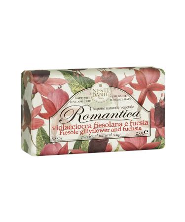 Nesti Dante Romantica Passional Natural Soap - Fiesole Gillyflower & Fuchsia 8.8oz | International Shipping Available - Buy Online on GoSupps.com