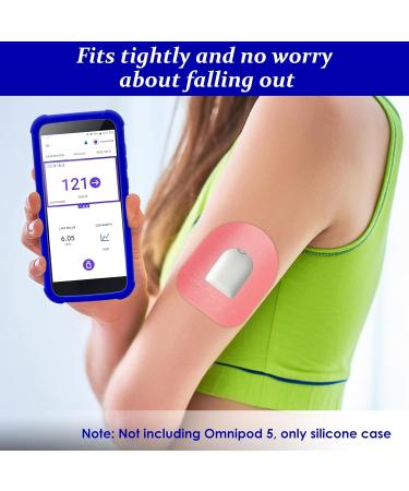 Omnipod 5 Silicone Protective Cover | Shockproof PDM Case with AirTag - Youshares (Blue) - Buy Online on GoSupps.com